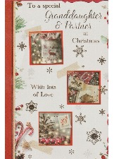To A Special Granddaughter And Partner At Christmas